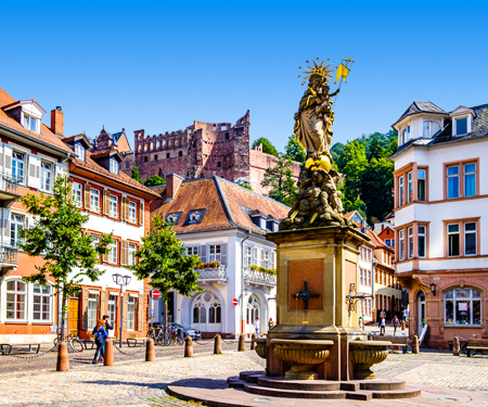 <p>Heidelberg in Duitsland</p>